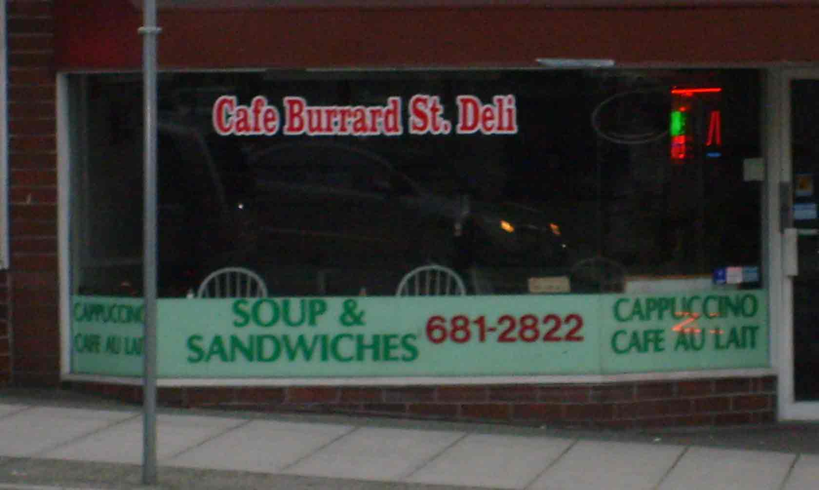  Café Burrard St. Deli